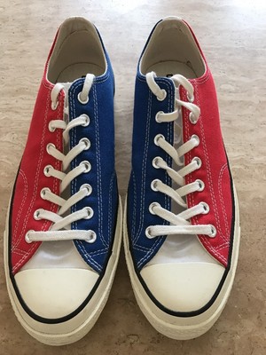 converse all star red white blue