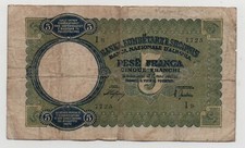 ALBANIA 5 FRANGA 1939 PICK 6A LOOK SCANS