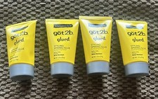 4 Tubes 1.25 oz each Schwartzkopf got2b Glued Styling Spiking Hair Glue