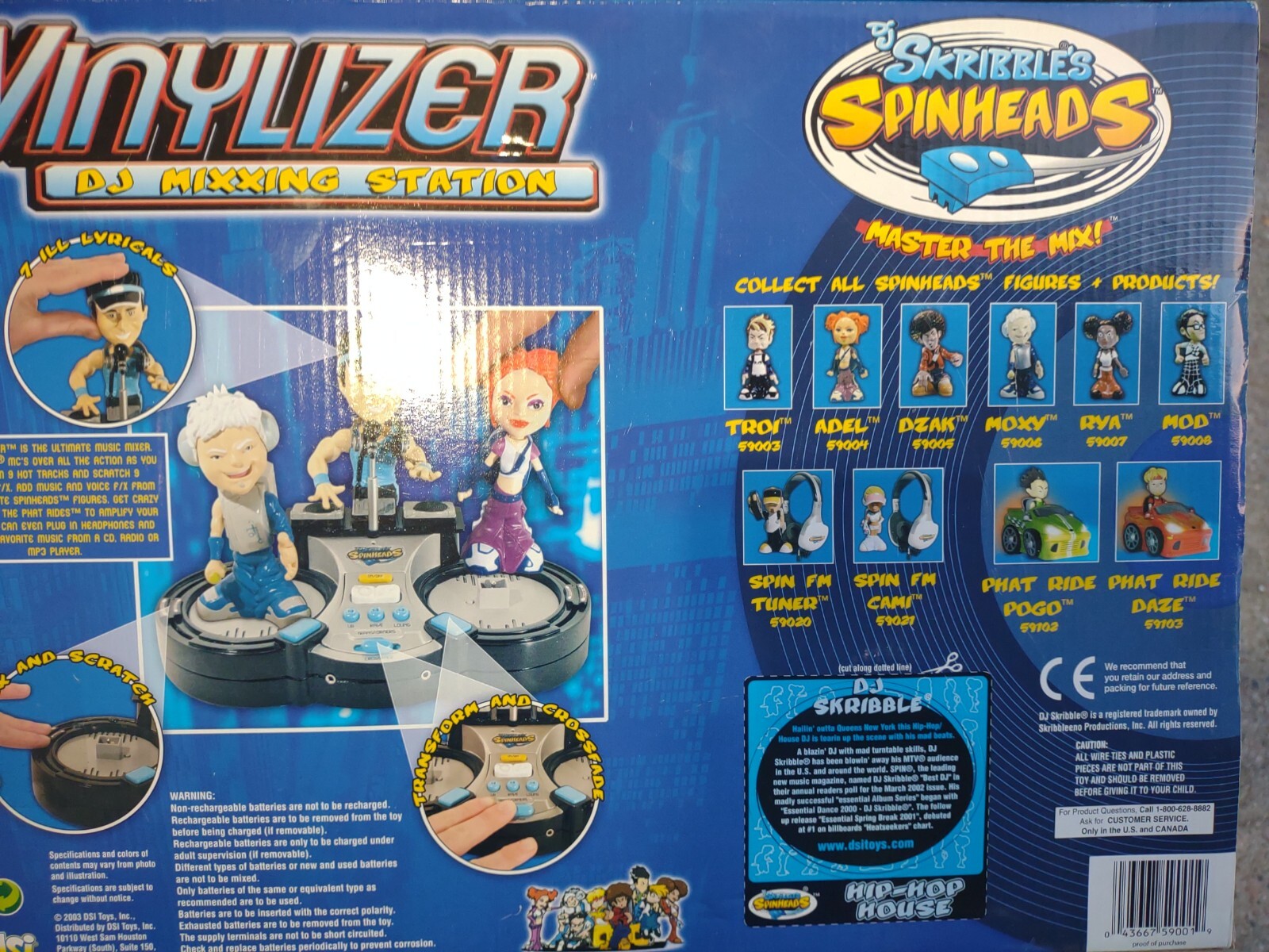 Vinylizer DJ Mixxing Station DJ Skribble Spinheads Master the mix New