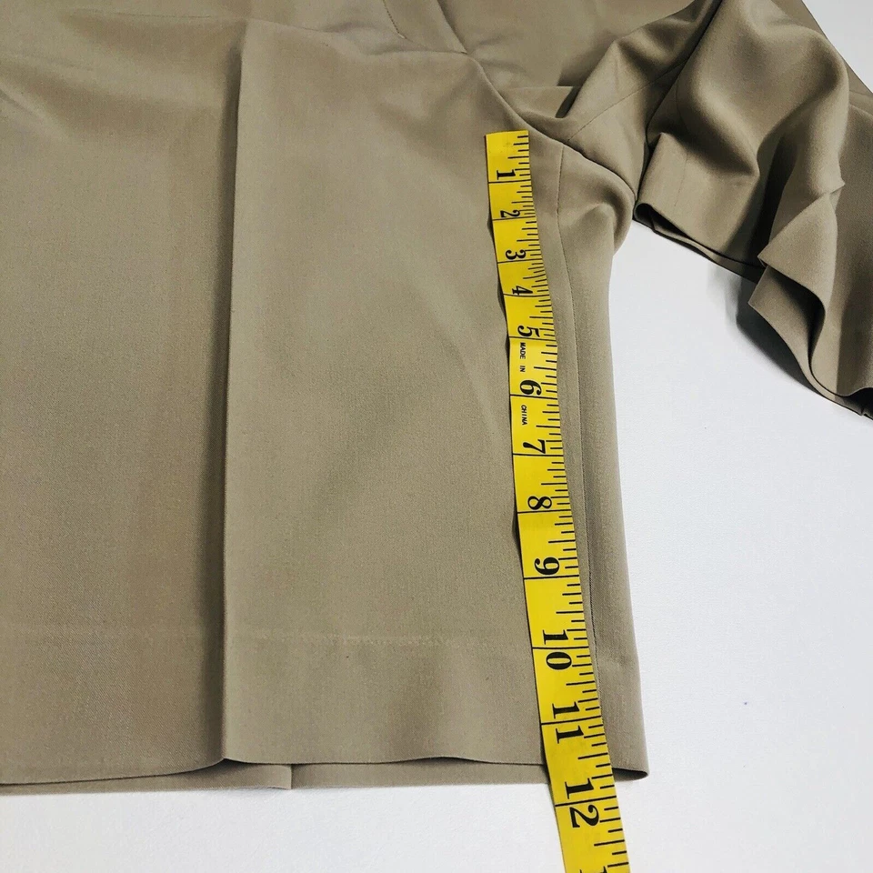 Pantalones Cortos Mujer MONTEREY CLUB Caqui Marrón Talla 10 Foto 4 de 4