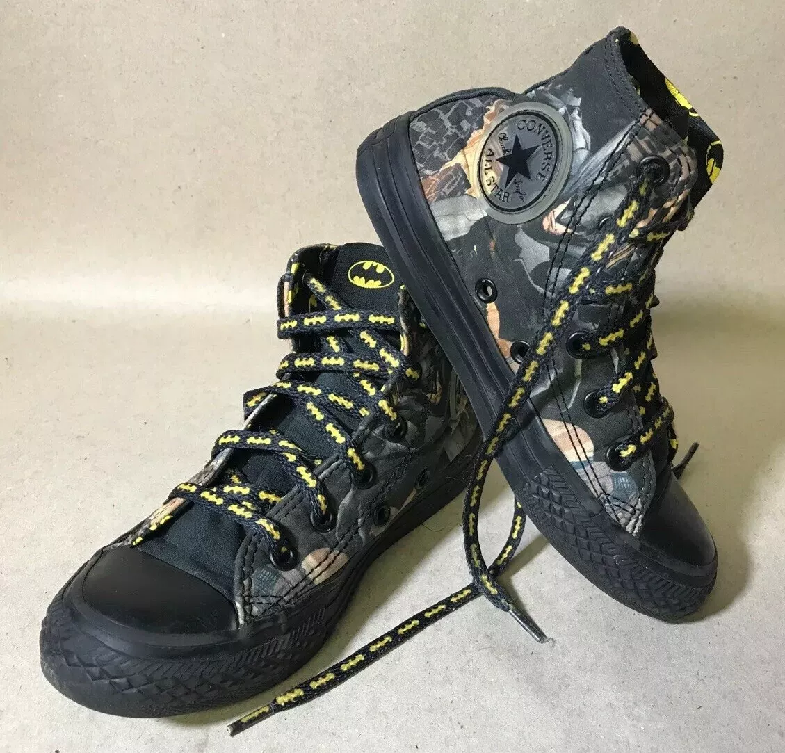 Baskets Converse All Star Marvel Batman avec lacets Batman enfants taille 12 r
