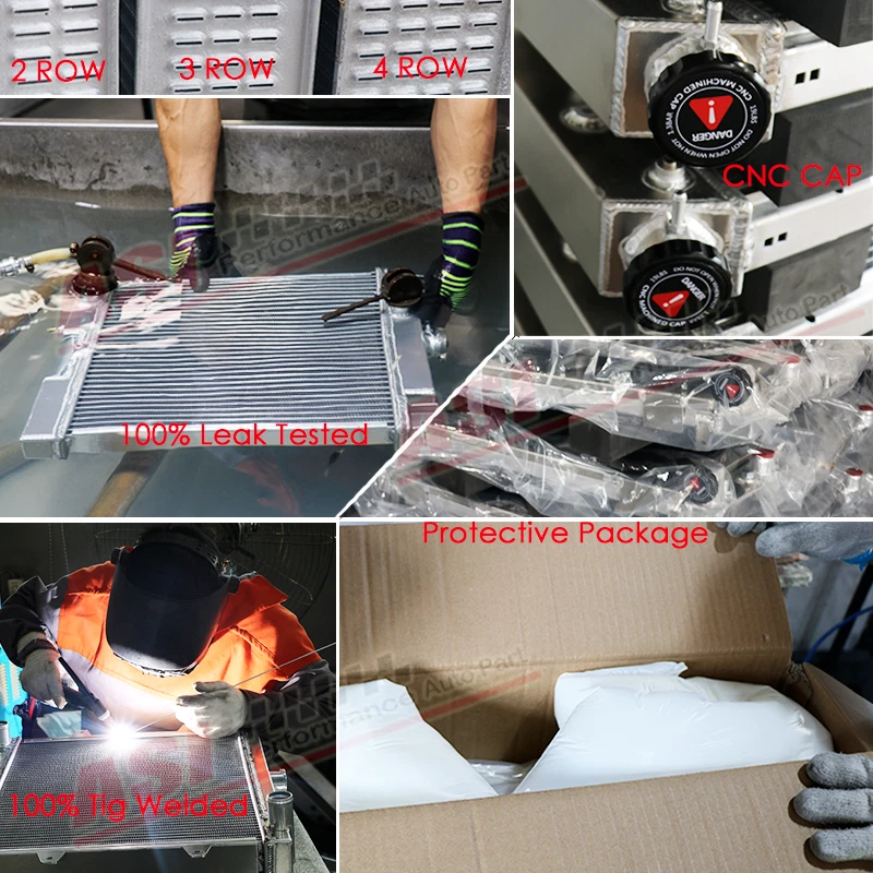 #MG771716 3-ROW RADIATOR FOR NEW HOLLAND SKID STEER L555 L554 JOHN DEERE 675 - Image 4 of 4