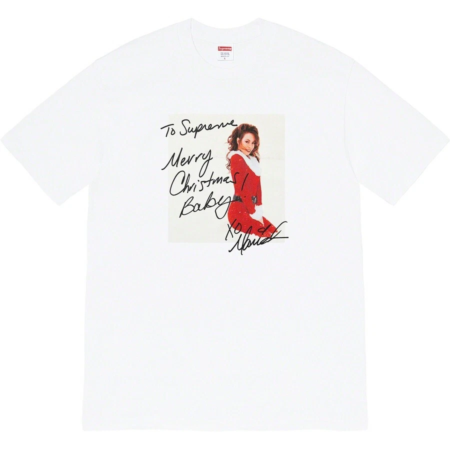 Tee shirt Supreme Mariah Carey   Blanc   Moyen (M)   Neuf