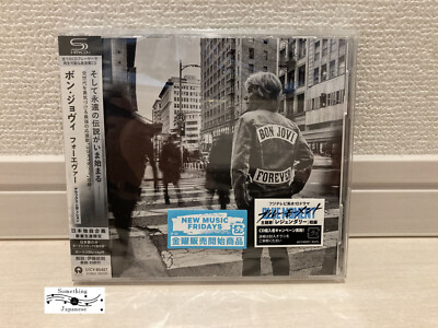 BON JOVI  FOREVER Deluxe Edition SHM-CD+Blu-ray Bonus Track Japan NEW