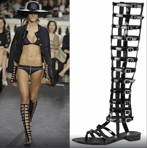 chanel gladiator sandals