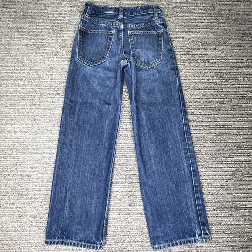 Gap Size 5 Girls Jeans Slim Loose Fit Mid Rise Straight Blue Denim - Picture 4 of 9