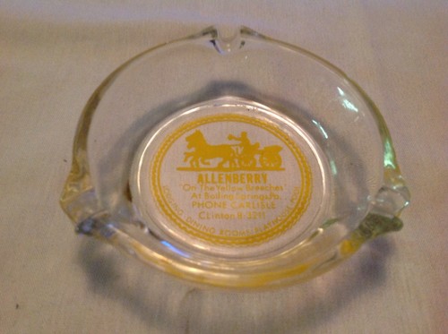 Allenberry Lodge Restaurant Vintage Ashtray, Boiling Springs, Pa.,1950's - Bild 2 von 5