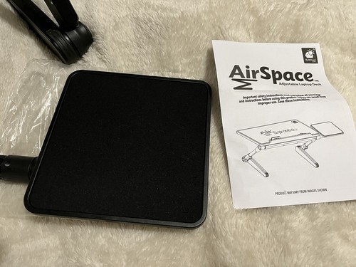 Adjustable Table Foldable Portable Laptop Notebook PC Desk Stand Bed tray W/fan - Picture 5 of 5
