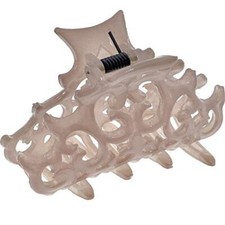 Paris CP2906 French Hair Clip for Women, Amber, Girls Hair Claw Clips Amber 2"
