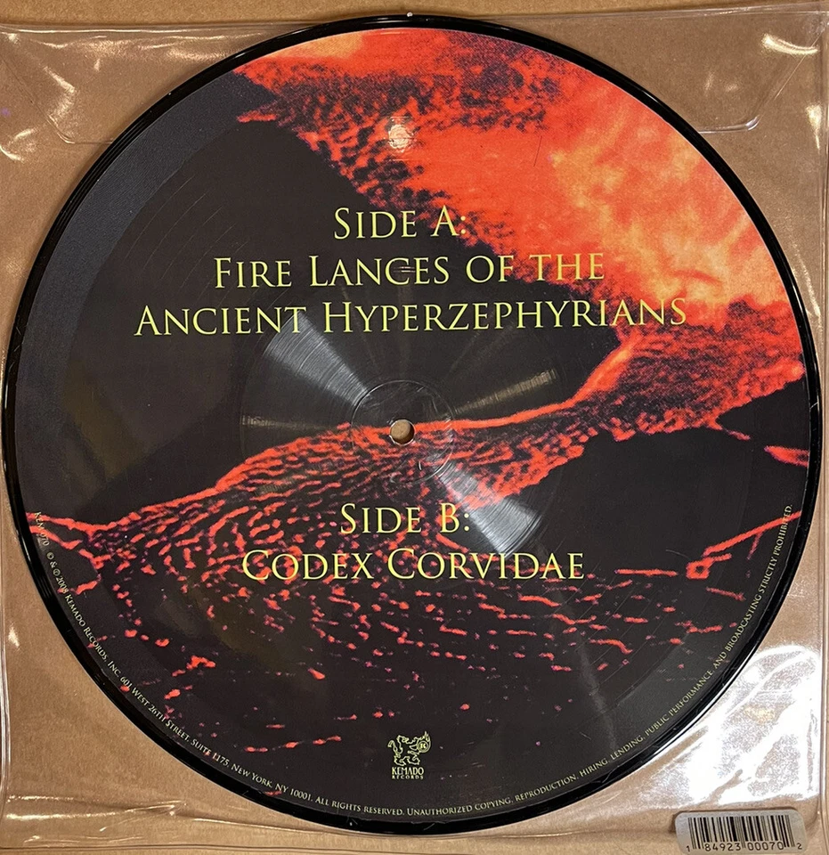 The Sword 🗡 "Fire Lances Of The Ancient Hyperzephyrians" 10" Picture Disc Vinyl - Image 2 of 4