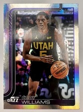 2025-26 Topps - Cody Williams #130 Rainbow Foilboard