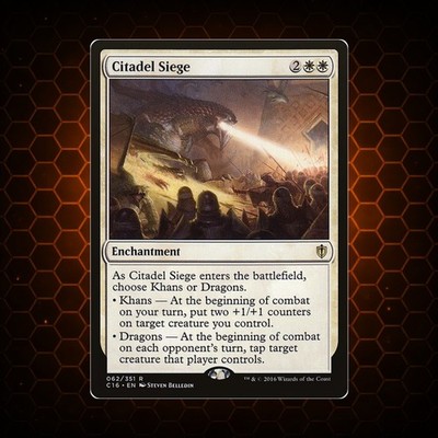 MTG - Citadel Siege/Belagerung der Zitadelle - C16 - Deutsch - EX