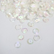Sequins Crystal Iris Transparent 8mm Round Cup 400 pieces/ 4,750 pieces HQ