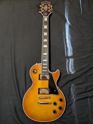 Epiphone Les Paul Custom Figured - Ice Tea Burst