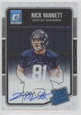 2016 Donruss Optic Rated Rookie Signatures /150 Nick Vannett #188 Auto 0c2