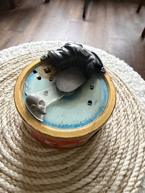 tin mechanical bank