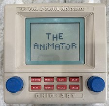 Etch a Sketch ANIMATOR Toy w/ Instructions  Original Packaging Ohio Art