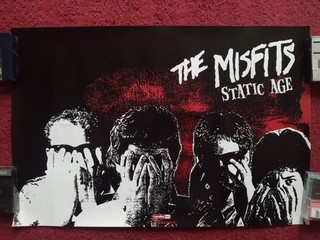 MISFITS STATIC AGE 1997 Promotional POSTER Caroline Official DANZIG SamHain