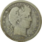 1896 O Barber Silver Quarter VG Very Good Details 25c Coin SKU:I26034