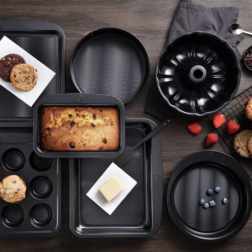 MasterPRO FOODIES COLLECTION - Set da forno 2 pezzi in acciaio al carbonio - Sta - Foto 2 di 2