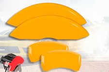 2022-2026 Ram 1500 Front + Rear Yellow MGP Brake Disc Caliper Covers 4 Piece Set