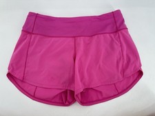 Lululemon Speed Up Short Pink Long 4" Size 6