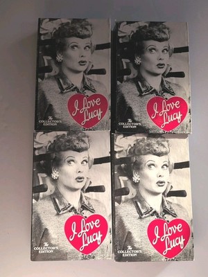 I Love Lucy TV Show The Collector's Edition VHS Lot Of 4 VCR Tapes Lot 1