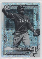 2021 Bowman Chrome Black & White Mini-Diamond Refractor Maximo Acosta 0ok8