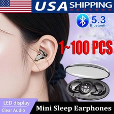 Bluetooth Earbuds Headset TWS5.3 Wireless Earphone Invisible for All Phone Lot