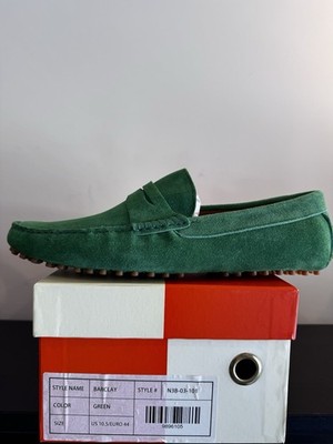 New Republic Men Suede Loafer Driver Size 10.5 Green Barclay  display picture 2