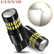 7443 7440 LED 7444 White Reverse Stop Turn Break Signal Parking Light Bulb 2/10x