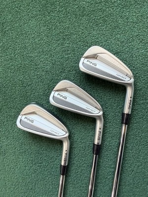 Ping i240 4,5,6 Iron Set TT DG 120 X100 X-Stiff Flex Steel Shaft Black Dot RH