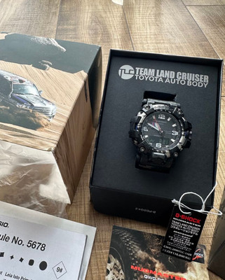 Gebrauchte funktionierende Casio GWG-2000TLC-1A Mudmaster Land Cruiser 61,2...