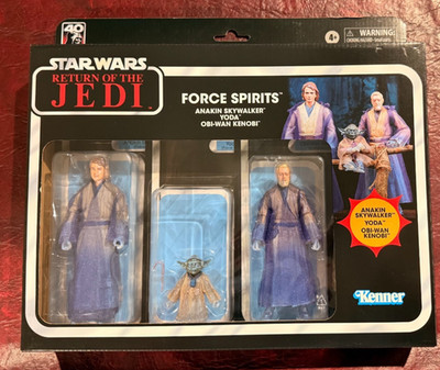 Star Wars Force Spirits 3-Pack - Return of the Jedi - Black Series - NEW - S3