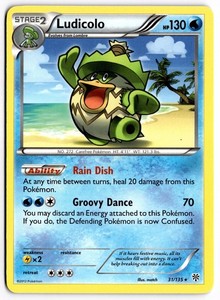 Ludicolo 31/135 Rare Plasma Storm Pokemon TCG