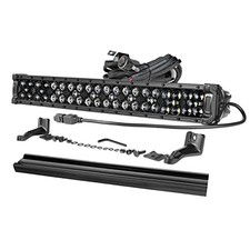 20'' 350W LED Light Bar with Wiring Harness and Black Cover Off Road 20inch