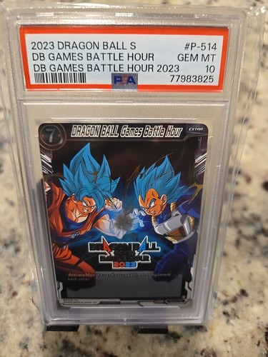 Dragon Ball Super PSA 10 DB Games Battle Hour 2023 Fighter Z P514