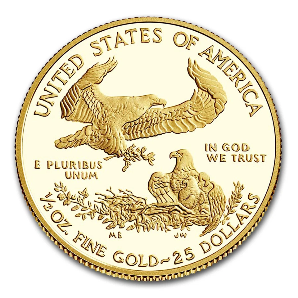 2017-W 1/2 oz Proof American Gold Eagle (w/Box & COA) - Image 3 of 3