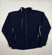 Zero Restriction Women's Tour Series Gore-Tex Wind/Rain Golf Jacket Navy Medium