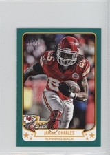 2013 Topps Magic Mini Green Jamaal Charles #123 c7w
