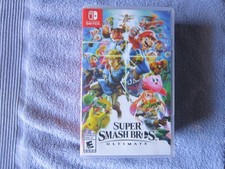 Super Smash Bros Ultimate Nintendo Switch CASE ONLY NO GAME NO BOOKLET