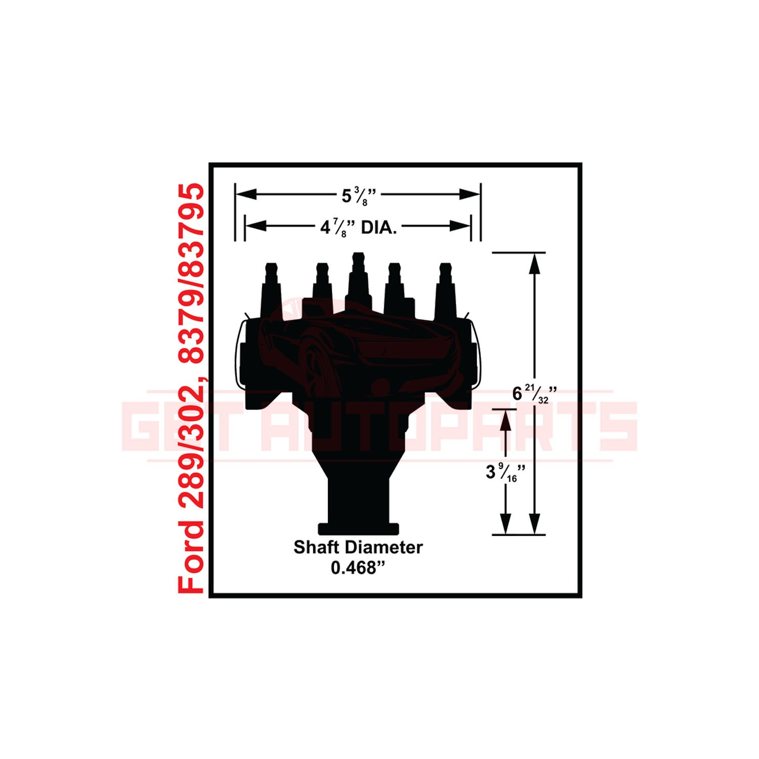 MSD Distributor for Ford GT40 64-1969