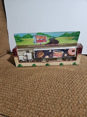 Toy Dunkin Donuts Metal Truck In Original Box