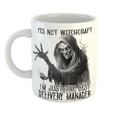 Lustige Bürotasse - KEINE HEXEREI NUR DER BESTE LIEFERMANAGER - Neu eingetroffen