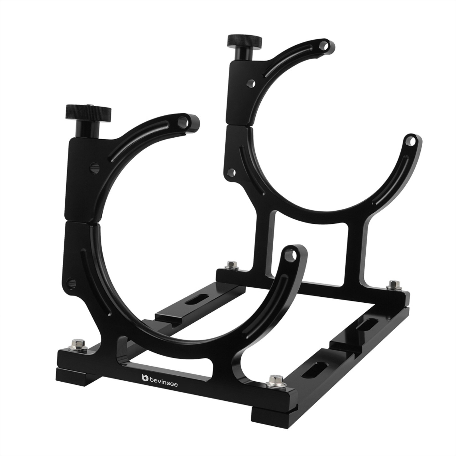 BEVINSEE 7" Nitrous Bottle Holder For Acura NSX For Mitsubishi Lancer Evolution