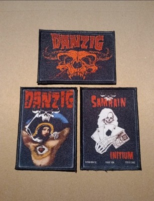 Danzig Samhain X3 Patch - metal Misfits Punk Rock
