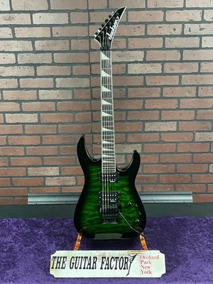Jackson JS Series Dinky Arch Top JS32Q DKA, Amaranth Fingerboard, Transparent...