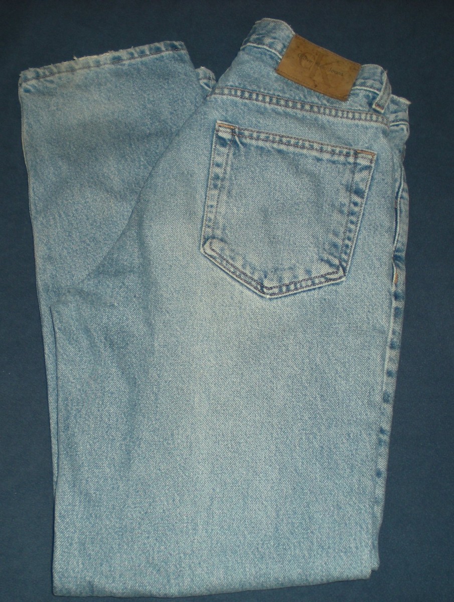Vintage Calvin Klein Easy Fit Jean Mens W31 L32 Made USA Union 