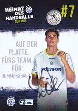 Autogrammkarte Julian Köster - VfL Gummersbach - 2025/2026  - Handball